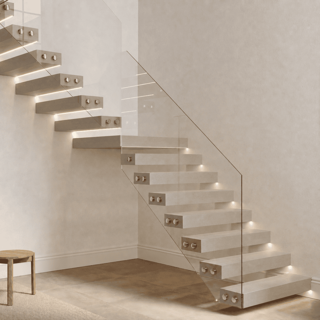 interactive micro treads without handrail